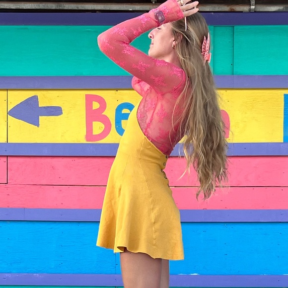 Free People Seashell Sweater Romper - Picture 2 of 4